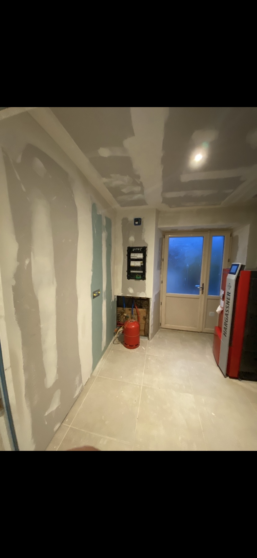 Chantier placo et faux plafond — Benjamin Barbereau Vendôme